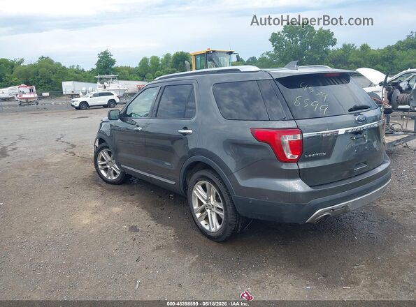 1FM5K8F8XHGA53377 2017 FORD EXPLORER Black Rear left