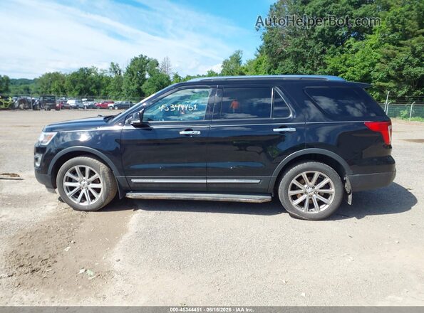 1FM5K8F8XHGC92959 2017 FORD EXPLORER Black სალონის 360-გრადუსიანი ხედი