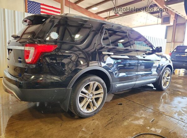 1FM5K8F8XHGD16208 2017 FORD EXPLORER Black Trasero derecho