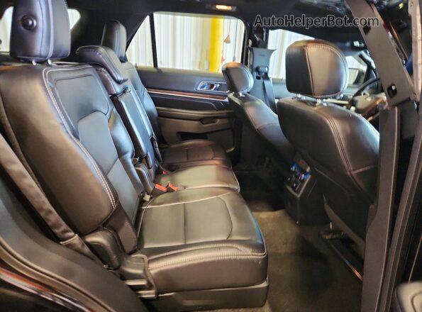 1FM5K8F8XHGD16208 2017 FORD EXPLORER Black Vista interior trasera
