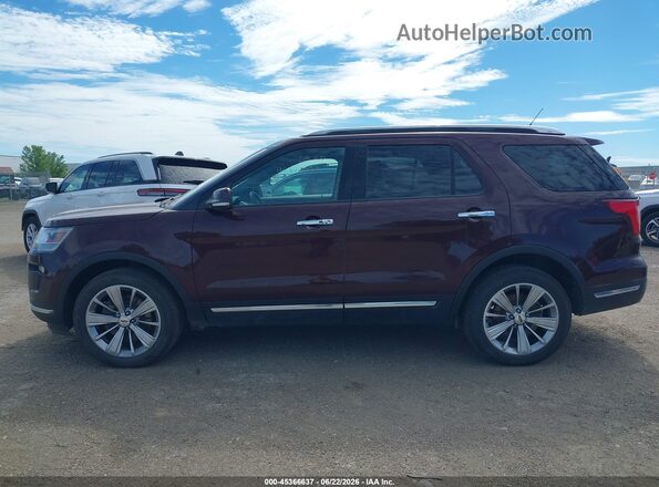 1FM5K8F8XJGA20062 2018 FORD EXPLORER Brown Սալոնի 360 աստիճան տեսք