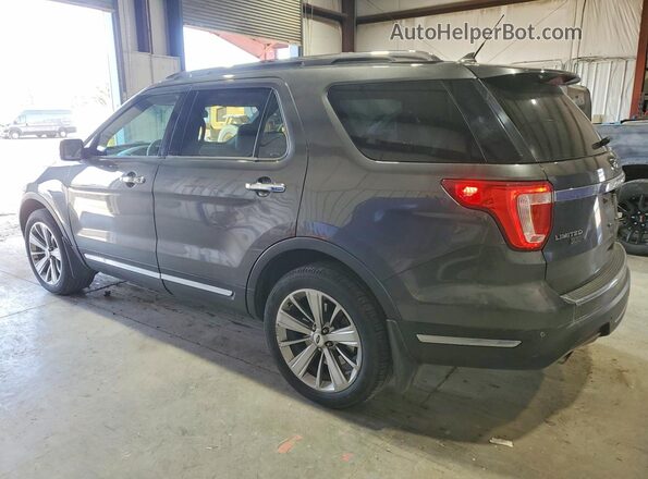 1FM5K8FH1KGA42775 2019 FORD EXPLORER Угольный Задняя левая четверть