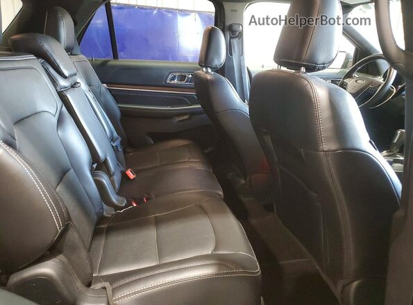 1FM5K8FH1KGA42775 2019 FORD EXPLORER Угольный Вид задней части салона