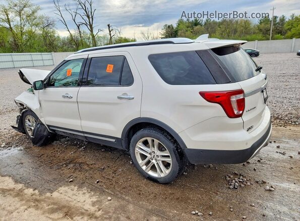 1FM5K8FH2GGC83168 2016 FORD EXPLORER Белый Задняя левая четверть