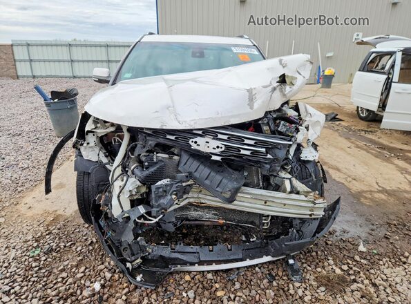 1FM5K8FH2GGC83168 2016 FORD EXPLORER Белый Вид спереди