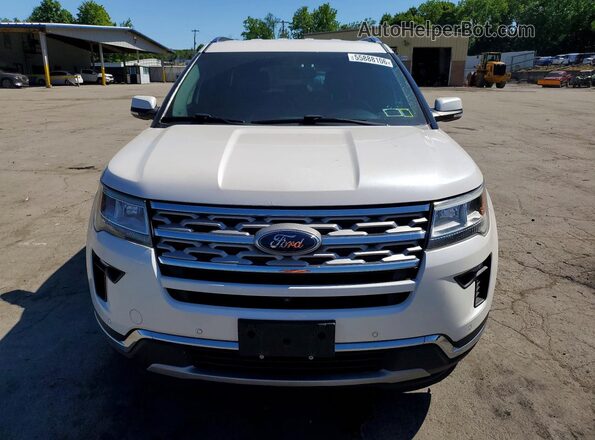 1FM5K8FH3JGC44984 2018 FORD EXPLORER White 