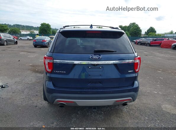 1FM5K8FH5GGC97789 2016 FORD EXPLORER Синий 