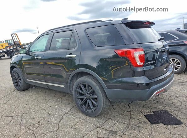 1FM5K8FH5HGC85840 2017 FORD EXPLORER Black Tył lewy
