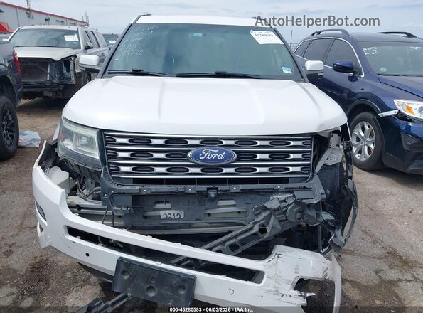 1FM5K8FH7HGA03407 2017 FORD EXPLORER White Դիմացի տեսք
