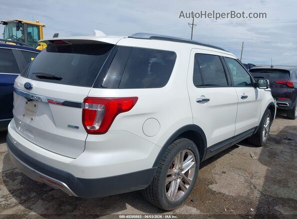 1FM5K8FH7HGA03407 2017 FORD EXPLORER White Հետևի աջ