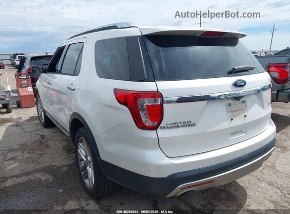1FM5K8FH7HGA03407 2017 FORD EXPLORER White Հետևի ձախ