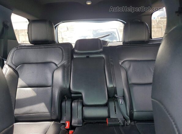 1FM5K8FH8HGA89777 2017 FORD EXPLORER Gray Rear seats view