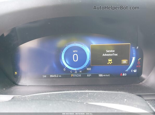 1FM5K8GC0LGB63446 2020 FORD EXPLORER Black უკანა სავარძლების ხედი