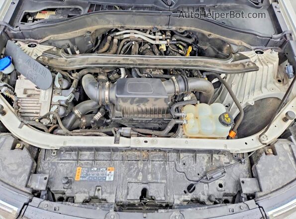 1FM5K8GC0LGC28571 2020 FORD EXPLORER White ძრავის განყოფილების ხედი
