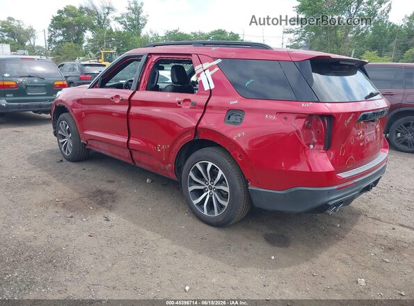 1FM5K8GC0MGA98972 2021 FORD EXPLORER Red Tył lewy