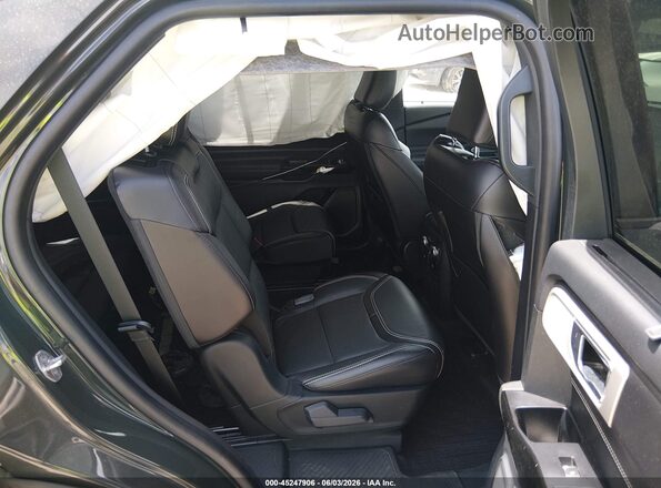 1FM5K8GC1NGA25496 2022 FORD EXPLORER Green VIN კოდის სტიკერის ხედი