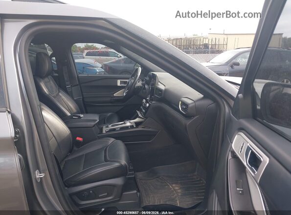 1FM5K8GC1NGC20207 2022 FORD EXPLORER Gray Սալոնի դիմացի տեսք