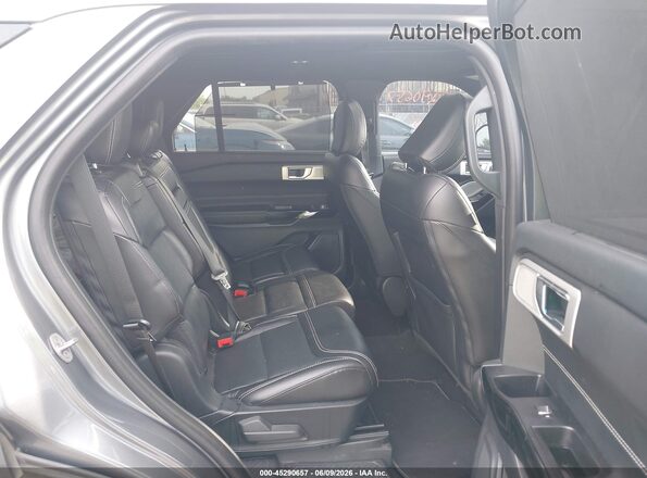 1FM5K8GC1NGC20207 2022 FORD EXPLORER Gray VIN կոդի պիտակի տեսք
