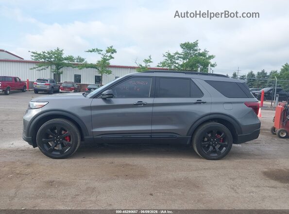1FM5K8GC1NGC20207 2022 FORD EXPLORER Gray Սալոնի 360 աստիճան տեսք