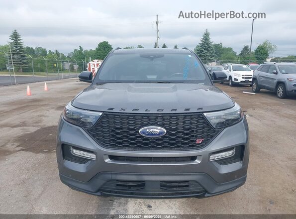 1FM5K8GC1NGC20207 2022 FORD EXPLORER Gray Սարքավորումների վահանակի տեսք