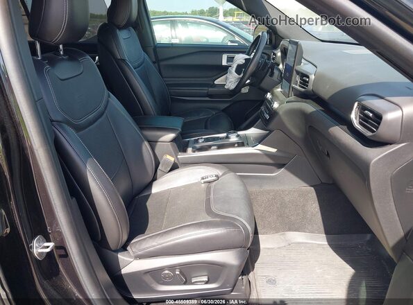 1FM5K8GC2LGA52848 2020 FORD EXPLORER Black Front interior view