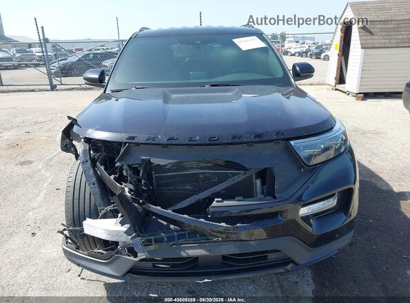 1FM5K8GC2LGA52848 2020 FORD EXPLORER Black Rear interior view
