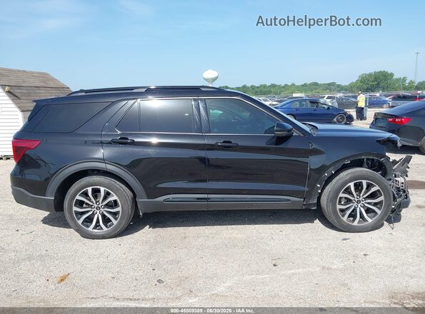 1FM5K8GC2LGA52848 2020 FORD EXPLORER Black 360 interior view