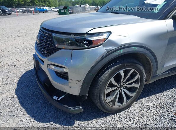 1FM5K8GC2LGA74767 2020 FORD EXPLORER Silver Widok z przodu