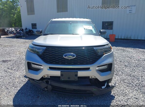 1FM5K8GC2LGA74767 2020 FORD EXPLORER Silver Widok zestawu wskaźników