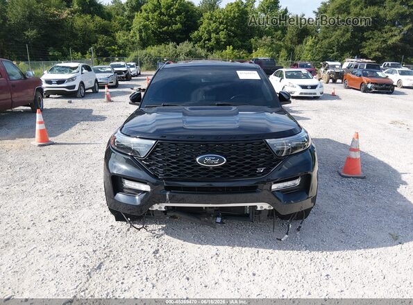 1FM5K8GC2LGA90273 2020 FORD EXPLORER Black წინა ხედი