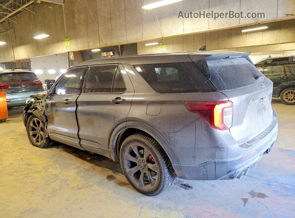 1FM5K8GC2MGA44170 2021 FORD EXPLORER Gray Tył lewy