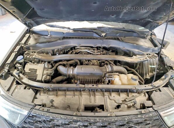1FM5K8GC2MGA44170 2021 FORD EXPLORER Gray Widok wnętrza z tyłu