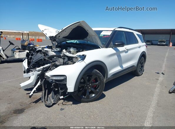 1FM5K8GC2PGB27618 2023 FORD EXPLORER White Przód lewy