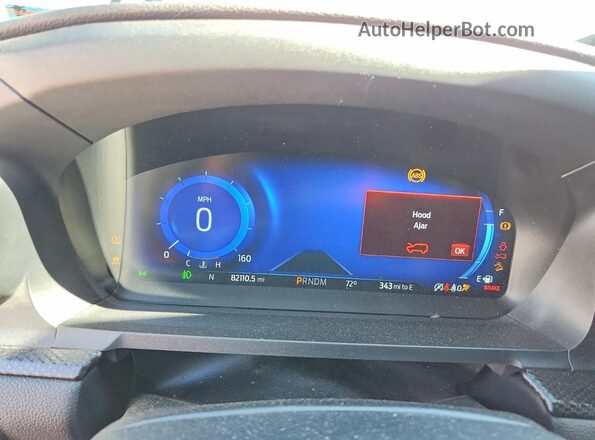 1FM5K8GC3LGA35959 2020 FORD EXPLORER White Սարքավորումների վահանակի տեսք