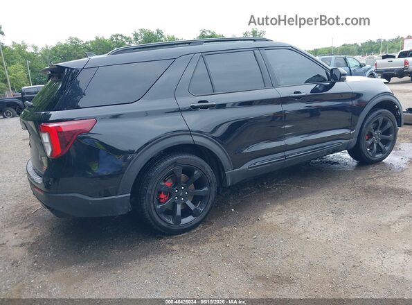 1FM5K8GC3LGB09803 2020 FORD EXPLORER Black Հետևի աջ