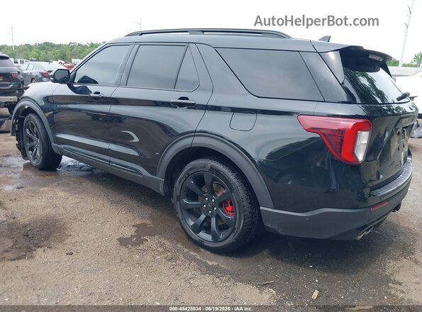 1FM5K8GC3LGB09803 2020 FORD EXPLORER Black Հետևի ձախ