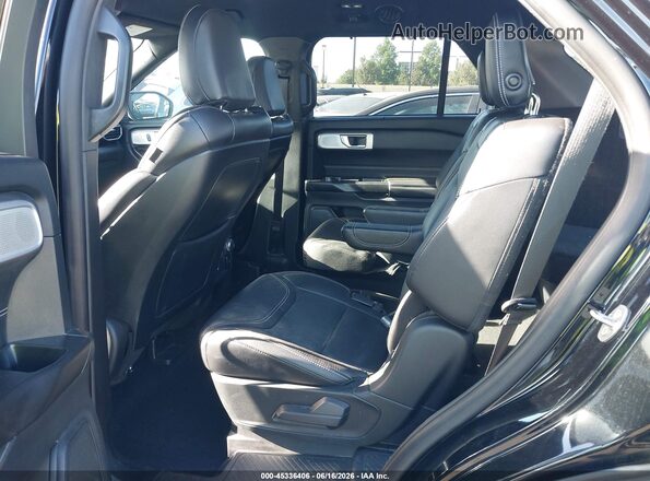 1FM5K8GC3LGD06339 2020 FORD EXPLORER Black Vista de la etiqueta del VIN