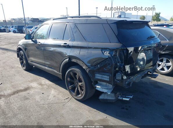 1FM5K8GC3LGD06339 2020 FORD EXPLORER Black Trasero izquierdo