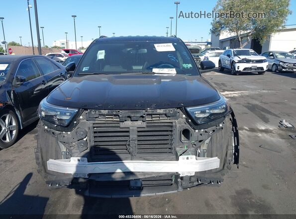 1FM5K8GC3LGD06339 2020 FORD EXPLORER Black Vista interior trasera