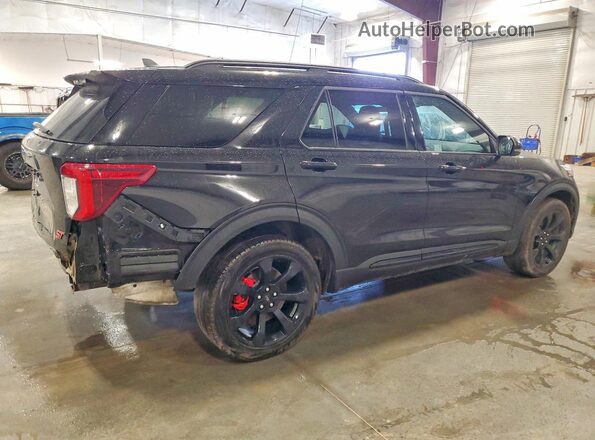 1FM5K8GC3PGA70930 2023 FORD EXPLORER Черный Задняя правая четверть