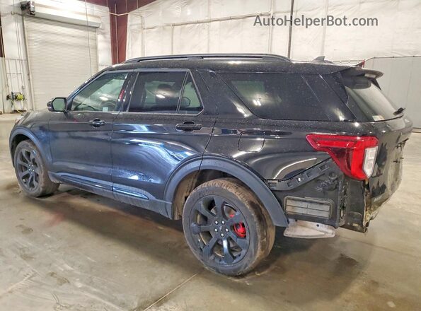 1FM5K8GC3PGA70930 2023 FORD EXPLORER Черный Задняя левая четверть