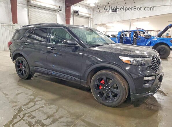 1FM5K8GC3PGA70930 2023 FORD EXPLORER Черный Передняя правая четверть
