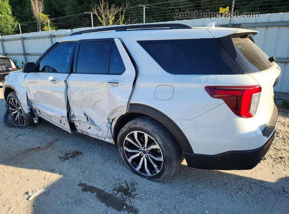 1FM5K8GC4LGC56700 2020 FORD EXPLORER White Trasero izquierdo