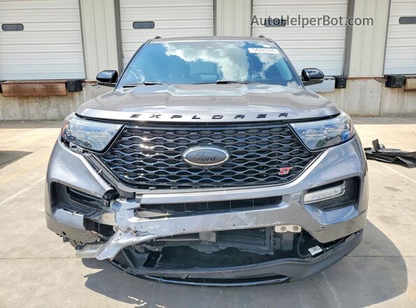 1FM5K8GC4NGA41756 2022 FORD EXPLORER Gray Vista frontal