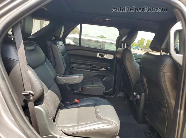 1FM5K8GC4NGA41756 2022 FORD EXPLORER Gray Vista interior trasera