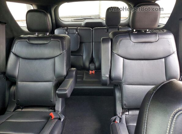 1FM5K8GC4NGA41756 2022 FORD EXPLORER Gray Vista de los asientos traseros