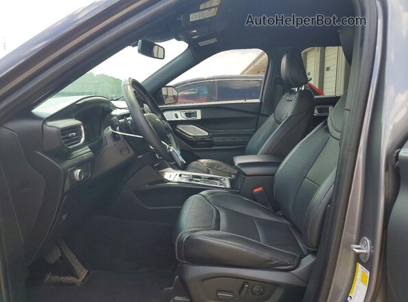 1FM5K8GC4NGA41756 2022 FORD EXPLORER Gray Vista interior delantera