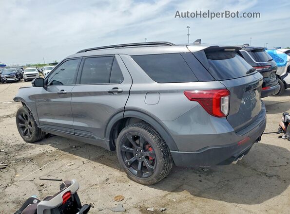 1FM5K8GC4RGA18712 2024 FORD EXPLORER Gray Rear left