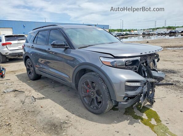 1FM5K8GC4RGA18712 2024 FORD EXPLORER Gray Front right