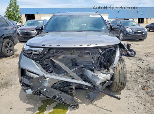 1FM5K8GC4RGA18712 2024 FORD EXPLORER Gray Front view